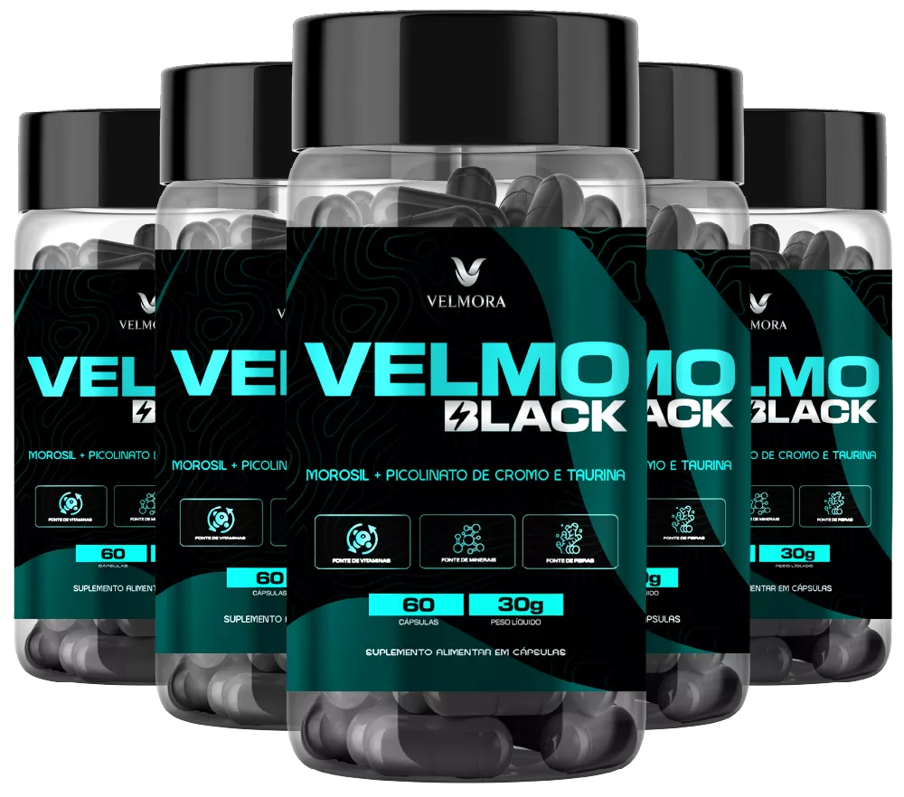 Velmo Black 5 potes